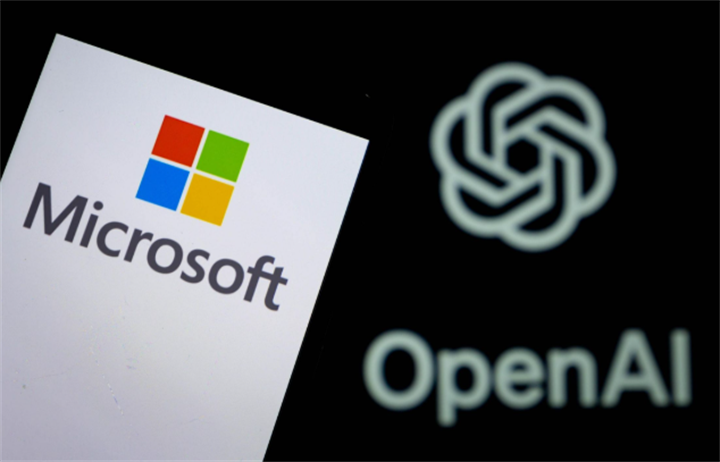 Microsoft and OpenAI logos side by side