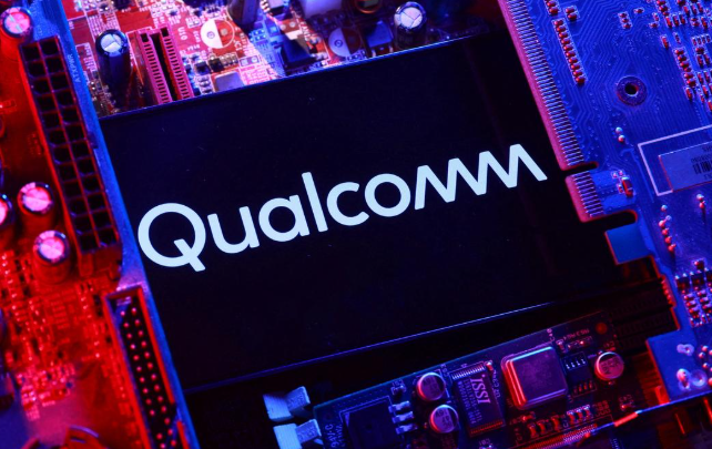 Qualcomm chip on circuit board, representing Snapdragon AI