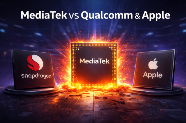 MediaTek vs Qualcomm and Apple: On-device AI chip competition