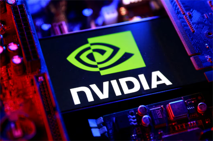 NVIDIA logo on a circuit board, representing the company’s chip dominance